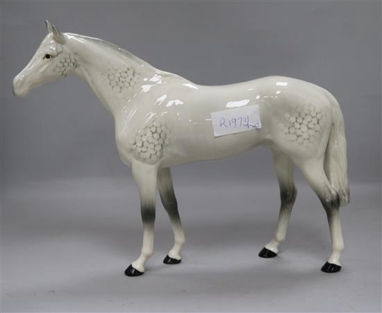 A Beswick dapple grey hunter